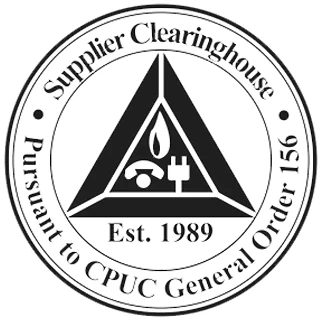 Supplier Clearinghouse Pursuant To CPUC General Order 156 Logo